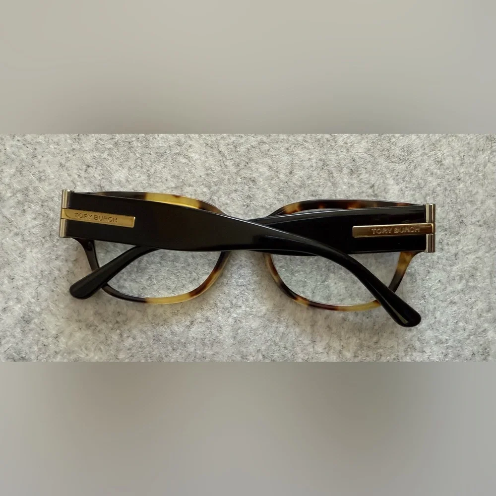 Tory Burch Tortoise Shell Rectangle Glasses Frames
